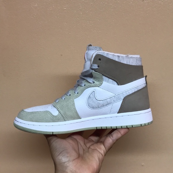 Air Jordan 1 High Zoom CMFT “Olive Aura” - Picture 5 of 17